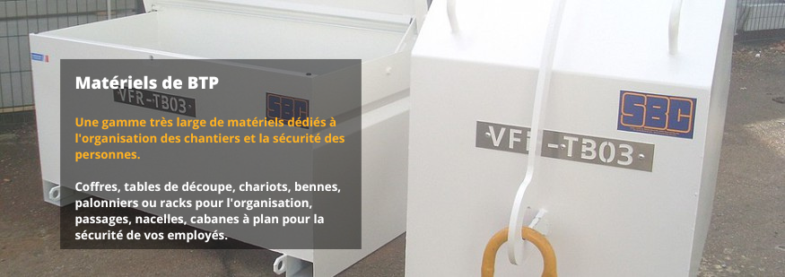 Matériels de BTP