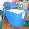Benne compacte bleu pour machines d’usinage