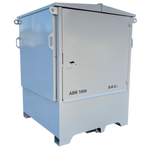 Armoire pour bac de rétention