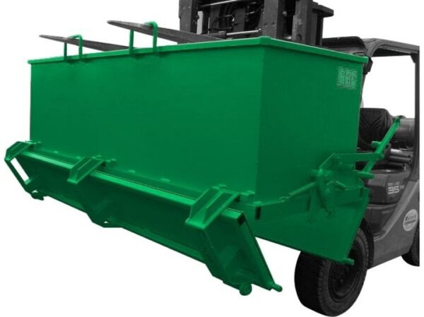 Green double-bottom reinforced hopper