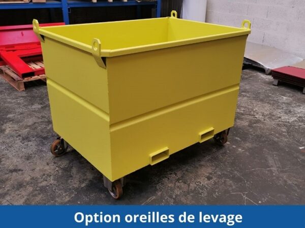 SB40 - Benne pour chariot à tête rotative avec fourreaux intégrés – Image 7