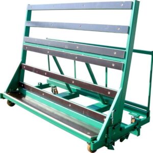 Open-bottom easel