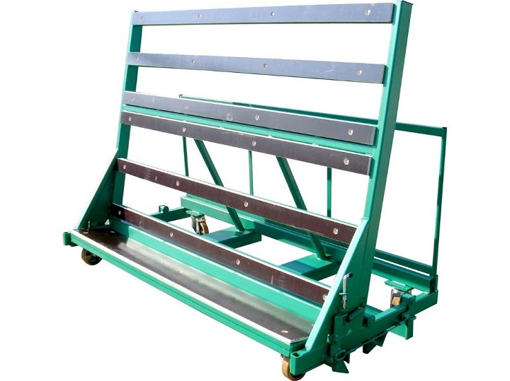 Open-bottom easel
