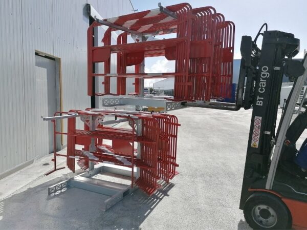 RBC60 - Rack à barrières de chantier – Image 5