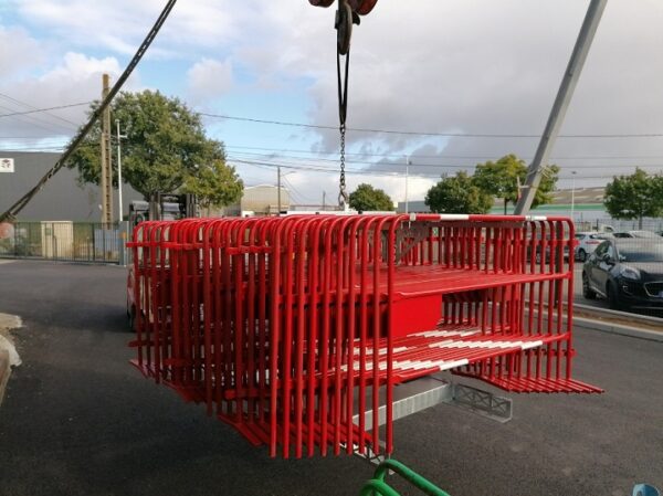 RBC60 - Rack à barrières de chantier – Image 6