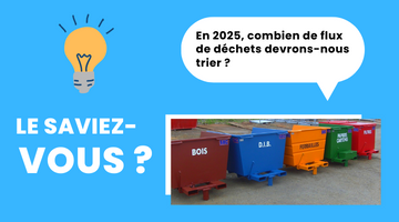 Règlementation relative au tri des déchets