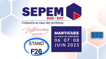 SEPEM MARTIGUES : Venez nous voir au stand F26 !