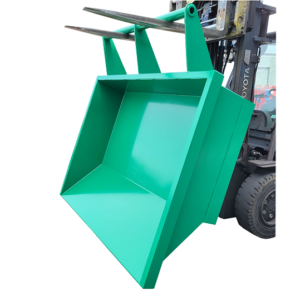 Green progressive emptying bucket