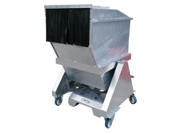 SB33V - Benne renforcée sur pivot central pour verre
